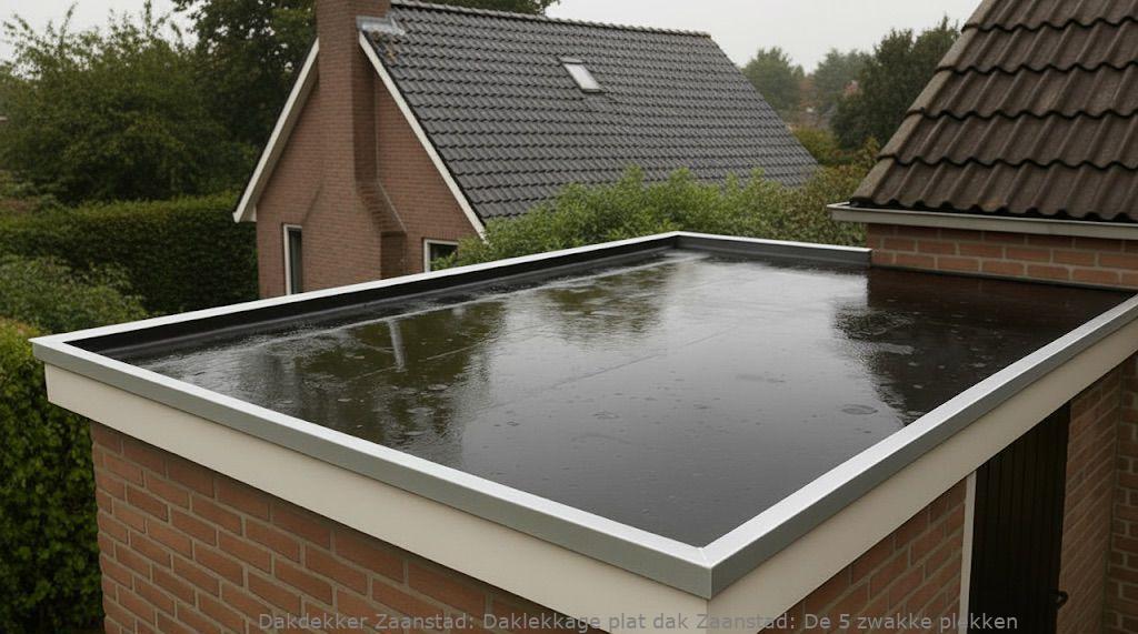 Daklekkage Plat Dak Zaanstad