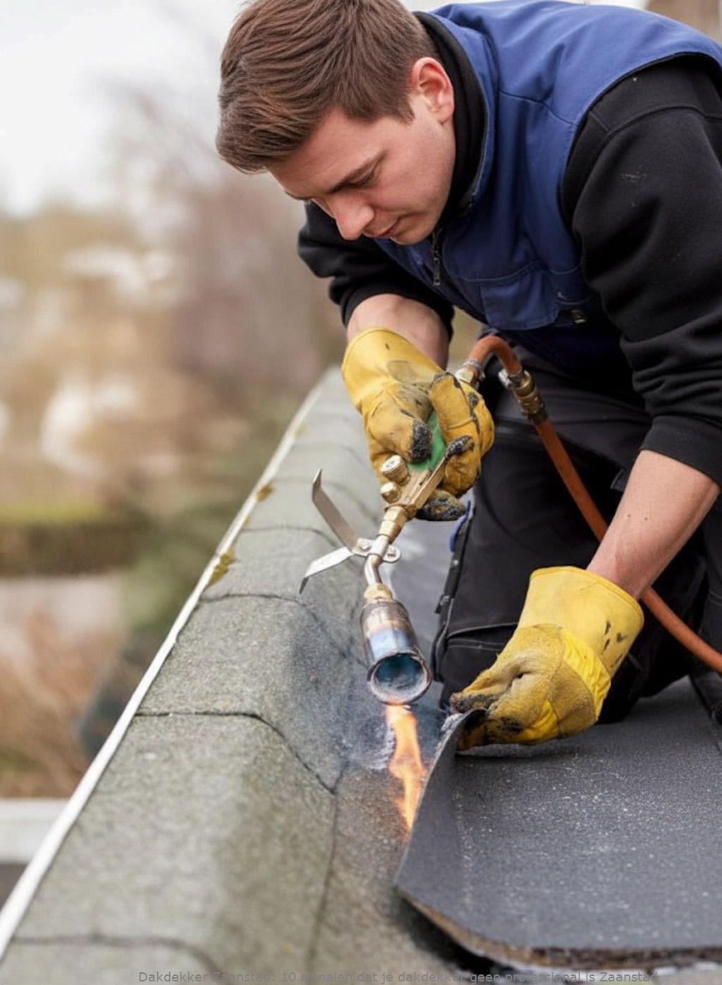 Signalen Geen Professionele Dakdekker Zaanstad